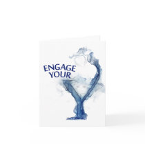 Inspirational Notecard-engage