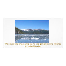 Inspirational Personalized Photo Card