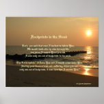 Inspirational Photos Beautiful Beach Scene Print
