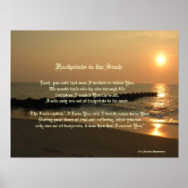 Inspirational Photos Beautiful Beach Scene Print