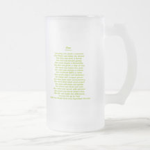 Inspirational Poem Mug