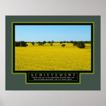 Inspirational Poster "Achievement" 22x28