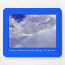 Inspirational Rainbow - Mousepad