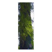 Inspirational "Save Our Trees Forest Art Bookmark Business Card