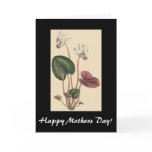 Inspirational Vintage Botanical Moms Day Card
