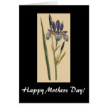 Inspirational Vintage Botanical Moms Day Card