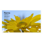 Inspirational Yellow Flower Business Card