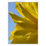 Inspirational Yellow Flower Greeting Card