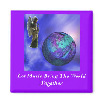Inspire The World Magnet