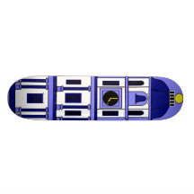 Inspired by the Old Town Clock, Halifax Custom Skateboard