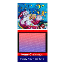 INSPIRED SANTA CHRISTMAS PHOTO TEMPLATE PHOTO CARD TEMPLATE