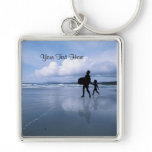 Inspiring Customizable Father & Child Keyring Keychain