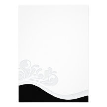 Inspiring Grey floral and damask pattern Custom Invitations