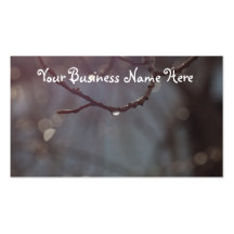 Inspiring Sunshine; Promotional Business Card Template