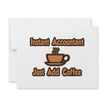 Instant Accountant...Just Add Coffee