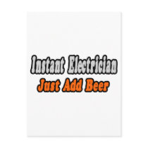 Instant Electrician...Just Add Beer