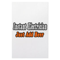 Instant Electrician...Just Add Beer