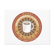 Instant Environmental Scientist Postcard