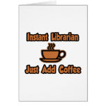 Instant Librarian...Just Add Coffee cards