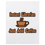 Instant Librarian...Just Add Coffee Full Color Flyer