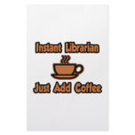 Instant Librarian...Just Add Coffee Stationery Design
