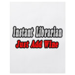 Instant Librarian...Just Add Wine flyers