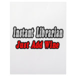 Instant Librarian...Just Add Wine letterhead