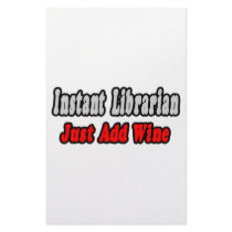 Instant Librarian...Just Add Wine