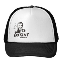 INSTANT MESSAGE MESH HAT