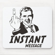 INSTANT MESSAGE MOUSEPAD