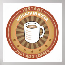 Instant Mountain Biker Print