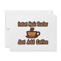Instant Music Teacher...Just Add Coffee