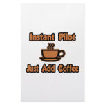 Instant Pilot...Just Add Coffee stationery