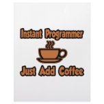 Instant Programmer...Just Add Coffee letterhead