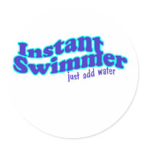 Instant Swimmer Sticker