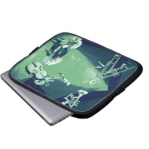 instrument anthropomorphe, harmonie de jazz trousse pour ordinateur portable