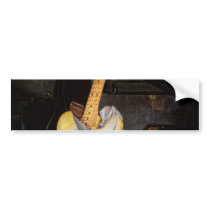 Instrument - Guitar - Playing in a band Bumper Stickers