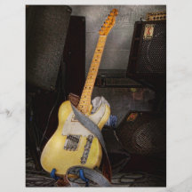 Instrument - Guitar - Playing in a band Flyer