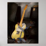 Instrument - Guitar - Playing in a band Poster