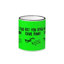 Insulting slogan coffee mugs