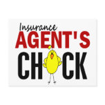 INSURANCE AGENT’S CHICK POST CARD