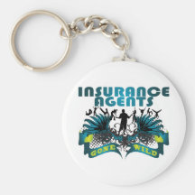 Insurance Agents Gone Wild Keychain