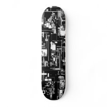 Integrate 1.0 Black Transparent Skateboard