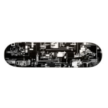 Integrate 1.0 Black Transparent Skateboard