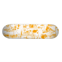 Integrate 1.0 White Transparent Skateboard