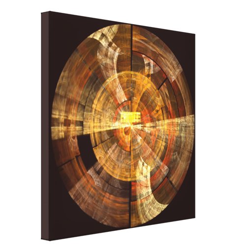 Integrity Abstract Art Wrapped Canvas Print