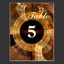 Integrity Table Number Postcard postcards