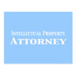 Intellectual Property Attorney Gifts Postcard