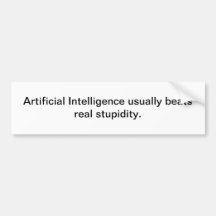 Intelligence artificielle autocollant pour voiture