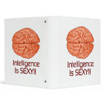 Intelligence is Sexy 3 Ring Binder